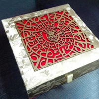 Laser Cutting Wedding Card Box