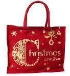 Jute Christmas Bags