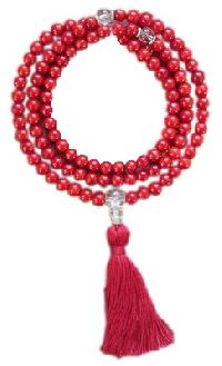 Religious Rosary (Red Coral Mala)