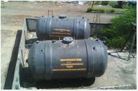 alkali storage tanks