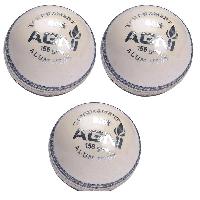 BDM Agni Leather Cricket Ball 3 Ball Set