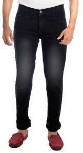 HALTUNG MENS SLIM FIT JEANS BLACK MW