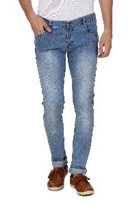 HALTUNG MENS SLIM FIT JEANS LIGHT BLUE MW