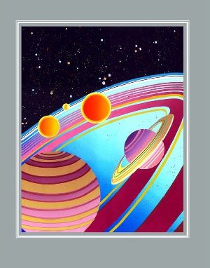 Space Canvas Art Prints