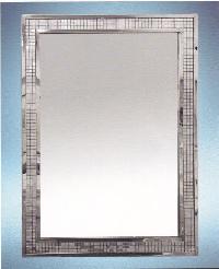 Stainless Steel Mosaic Frame Mirror