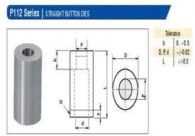 HSS Straight Button Dies