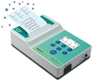 Magic Rx 3 channel ECG recorder with measurements