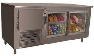 2 Door UnderCounter Refrigerator