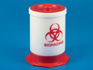 BIOHAZARDOUS WASTE CONTAINER