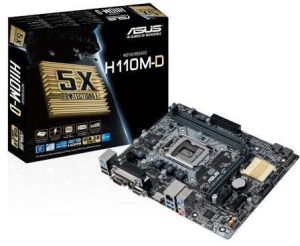 ASUS H110M-D LGA 1151 INTEL H110 HDMI USB 3.0 MICRO ATX MOTHERBOARD