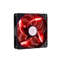 COOLER MASTER 120MM 90 CFM SICKLEFLOW X RED LED FAN