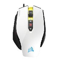 CORSAIR GAMING M65 RGB WHITE 8200 DPI LASER GAMING MOUSE