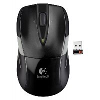 LOGITECH M525 WIRELESS MOUSE BLACK/GREY TILT WHEEL USB RF WIRELESS OPTICAL MOUSE