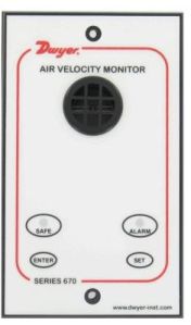 Model 670 Fume Hood Monitor