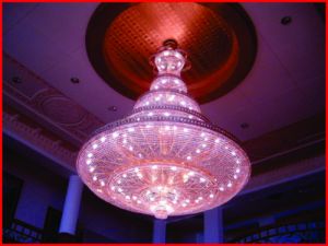 cut glass chandeliers