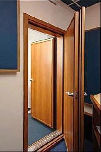 acoustic wooden doors