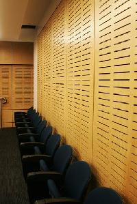 Acoustical Fabric Paneling