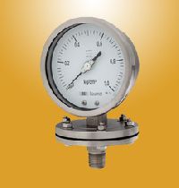 100mm Panel Mounting Glycerin Filled Pressure Gauge