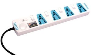 Computer Power Strip 4way Individual Switch