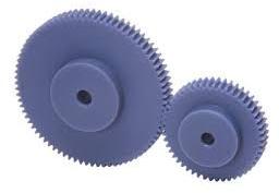 Molded plastic gears