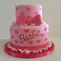 Barbie Theme Cake