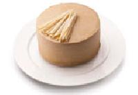 Almond genoise white chocolate dacquoise