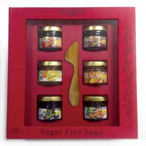 Sugar Free Mini Jams -Gift Box RED