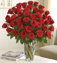 Enigmatic Red Rose Bouquet