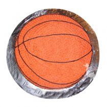 2kg Basketball Shaped Vanilla Cake