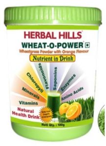 100Gm Herbal Hills Wheat-O-Power Orange Flavour