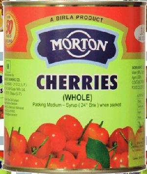 Morton 850gm Whole Cherry