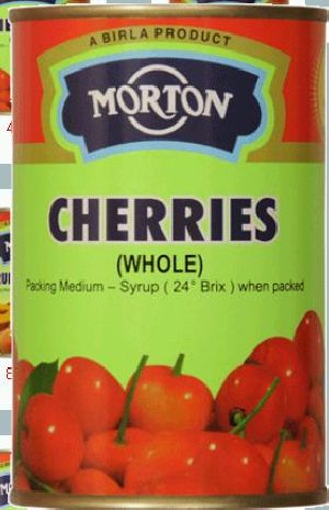 Morton 450gm Whole Cherry