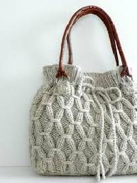 knitted bag