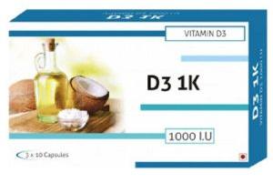 D31K Vitamin D3 1000 I.U Capsules