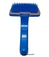 Petsworld Self-cleaning Dog Slicker Brush (Small)