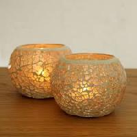 Mosaic Candle Holder