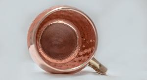 PURE COPPER BEER MUG FDA APPROVE DRINK-WARE .