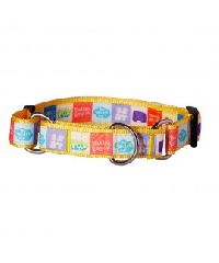 HUFT Mommy's Darling Pet Martingale Dog Collar - L