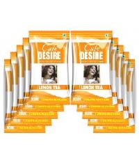 Cafe Desire Instant Lemon Tea Premix, 150g (10 Sachets)