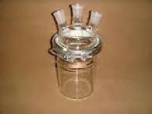 GLASS REACTION VESSEL WITH GLASS LID