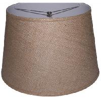 Linen + Cotton Fabric mixed Drum Lamp Shade