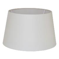 Off White TC Fabric Drum Lamp Shade for Table Lamp
