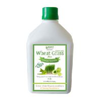 WHEAT GRASS (WITH ALOEVERA & AMLA) JUICE.