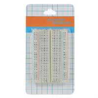 Adraxx Solderless Breadboard with 400 Tie-Point (White)