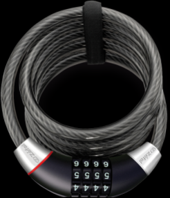 ZEFAL K-TRAZ C12 COIL CABLE CODE LOCK