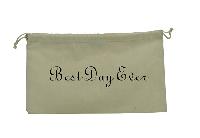 Cotton Best Day Ever Printed Pouch