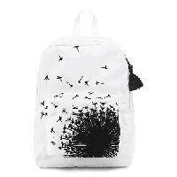 Cotton Printed Backpack Bag