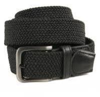 Elastic webbing belt