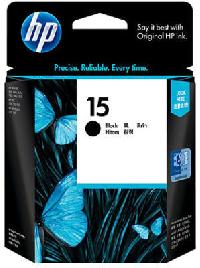 HP 15D Black Ink Cartridges