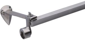 Chrome Single Channel Finial Bracket 4